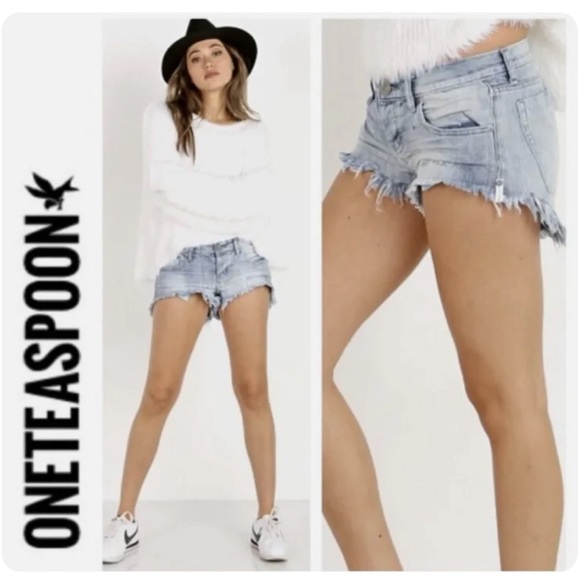 One Teaspoon Bonita denim shorts - Picture 5 of 9